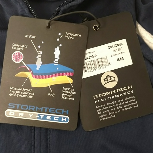 Stormtech Performance Boys H2X Dry Training Jacket - Picture 3 of 7